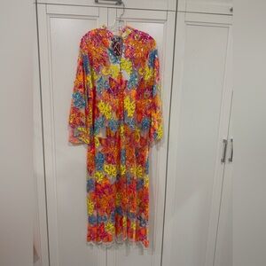Colorful Floral Maxi Dress